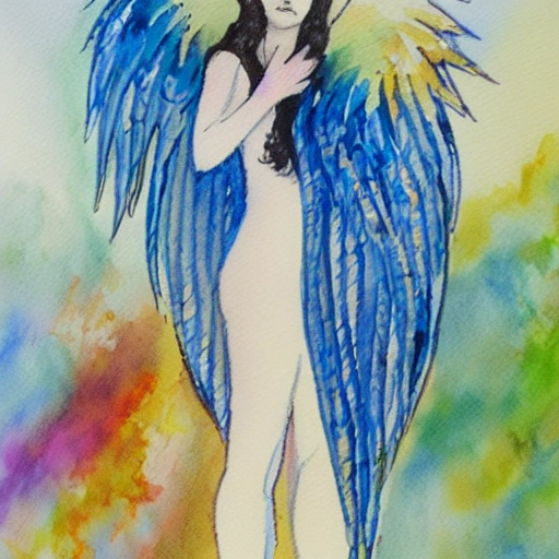 ANGELS, Water Color