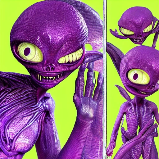 Alien, Violeta - Arthub.ai