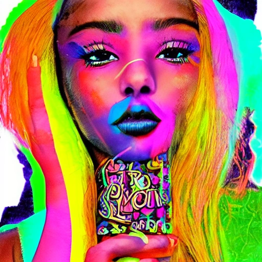 beautiful girl, Trippy - Arthub.ai