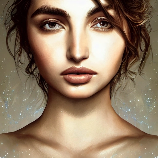 a portrait of ana de armas, fantasy, concept art, intricate, elegant, digital painting, artstation, highly detailed, award winning photography, hyper realistic, magazine cover photography, illustration, ambient lighting, 8k