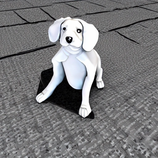 dog, evil, 3D