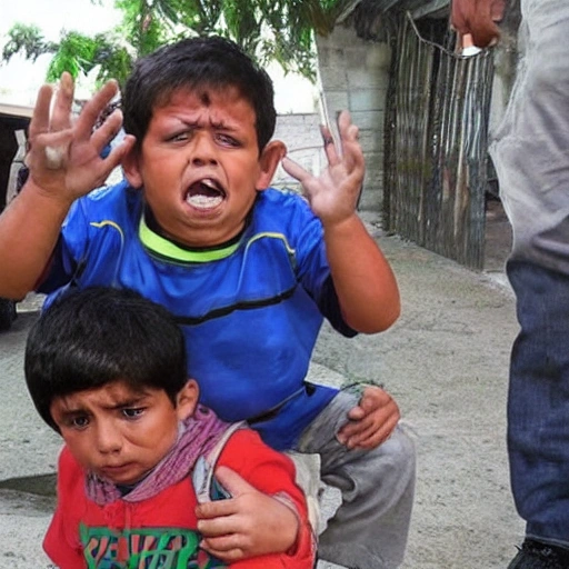 piojo en cabeza, de niño