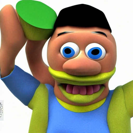 Patricio, 3D, Cartoon