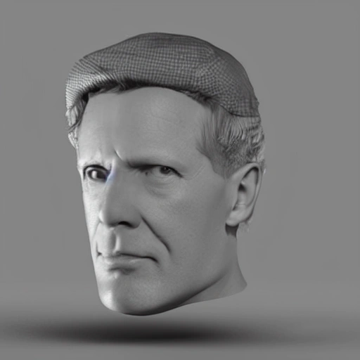 3d image of the man who will unite the people on planet earth

