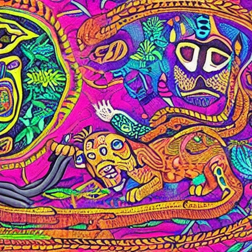 El tiempo del jaguar, la senda de la ayahuasca