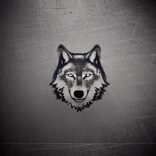 logo of a wolf for a personal brand
