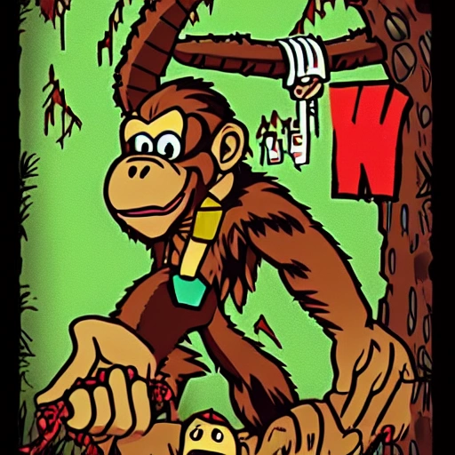 Donkey kong zombie