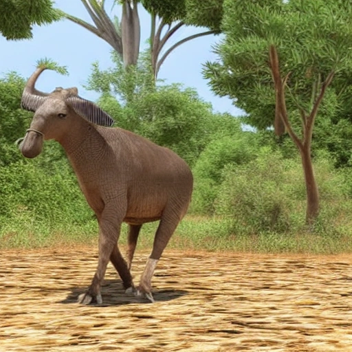 guerrero africano , 3D