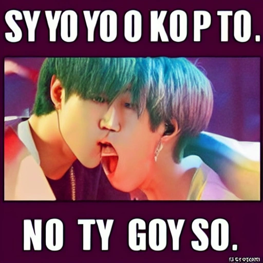 say no to kpop is gay
