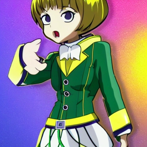 Chie Satonaka face full body uniform by toei animation