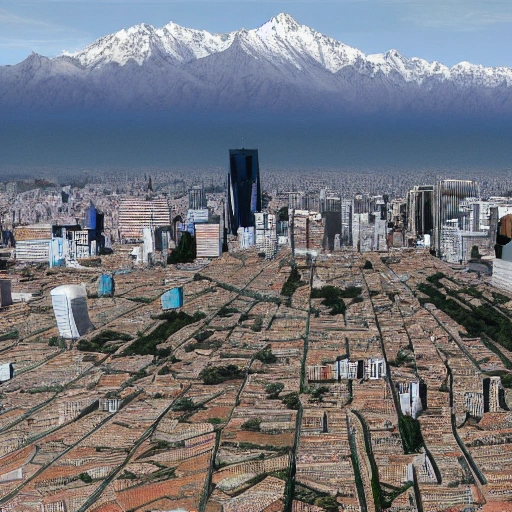 Santiago de Chile en 30 años, 3D