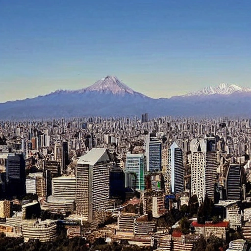 Santiago de Chile en 100 años, realista