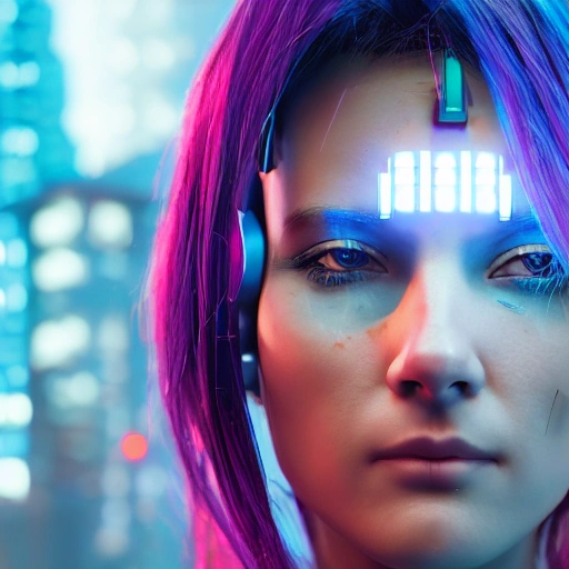 side close up portrait of 1 cyberpunk girl, detailed face, spotlight, cyberpunk city, wired, multicolored, vibrant high contrast, hyperrealistic, photografic, 8k, epic ambient light, octane render