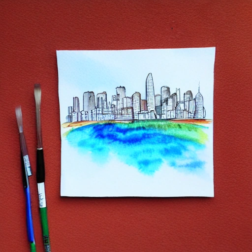 ciudad del futuro, Water Color