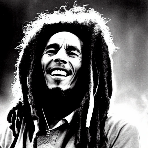 Bob Marley en mode héro Black panther