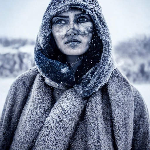 face have to be there in color ,
ucranian woman wearing sexy lingery in winter, shooting russian soldiers, the woman have to be at battle field

