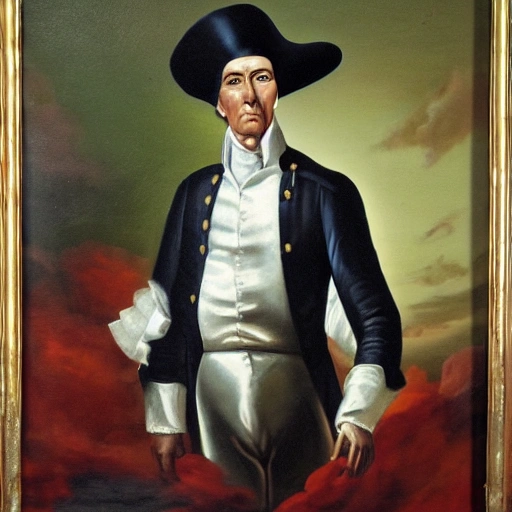 Simón bolivar , Oil Painting