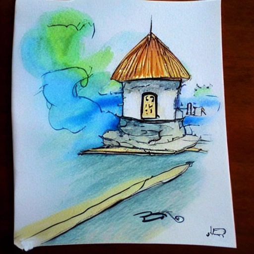 , Cartoon, Water Color