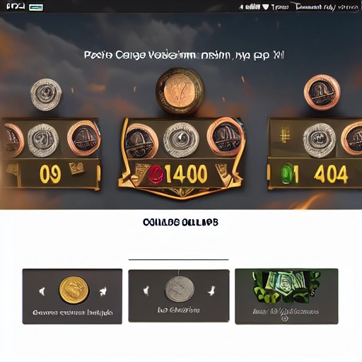 combat image presenting coin sales called CP