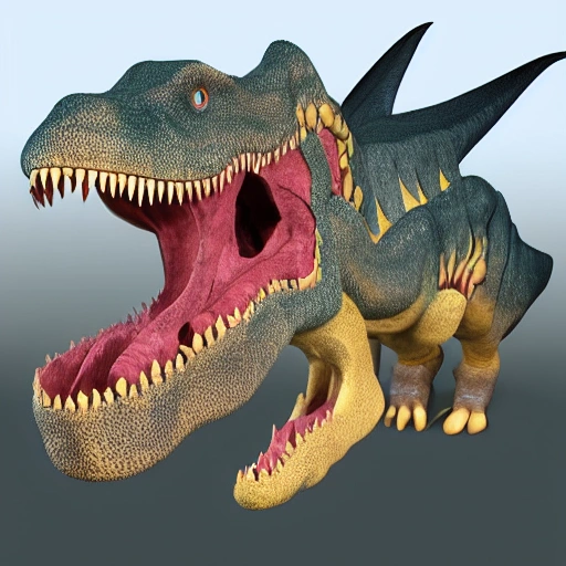 dinosaurio basquetbolista, 3D