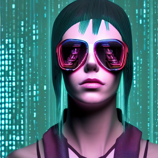 an image of myself. cyberpunk style
, 3D