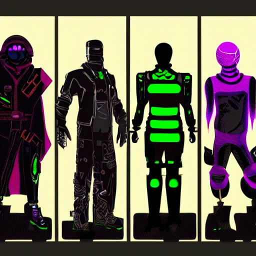 cyberpunk superheroes