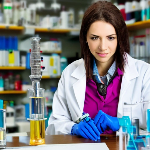 Woman scientist
