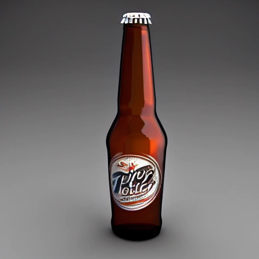 3D BEER BOTTLE 