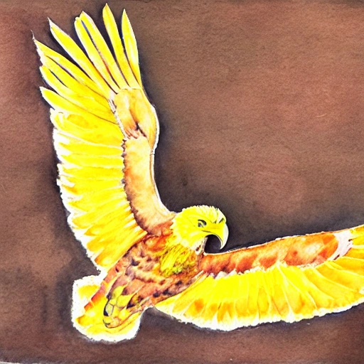 Aguila Dorada, Water Color