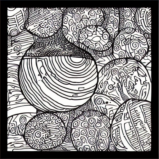 planet mars, coloring book