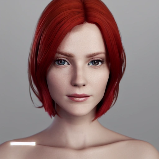 Woman, beautiful, red hair, spotlight, perfect symmetrical facevery detailed, 8k --v 4