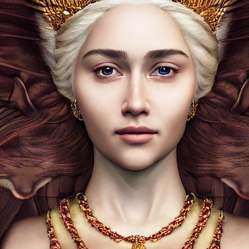 professional portrait photograph of a beautiful goddes, Detailed Render, HD, character concept by Game of Thrones