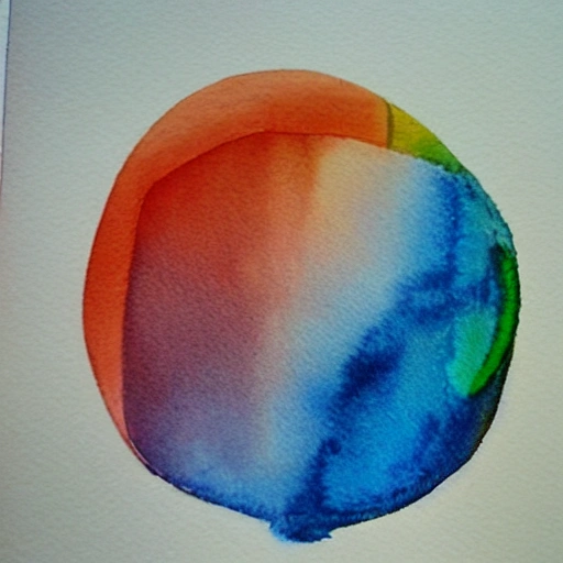 , Water Color, 3D