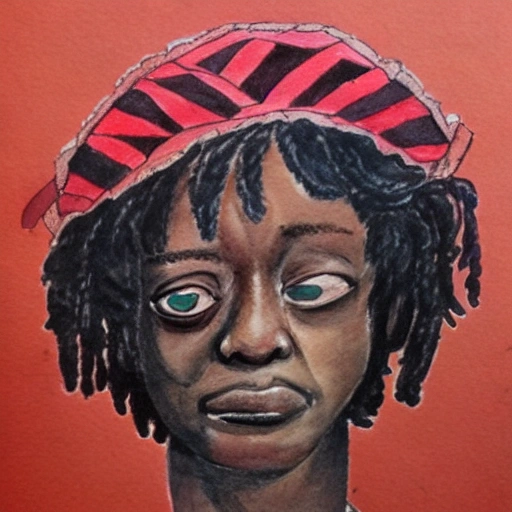 ojo,mano,cuadrado, Water Color