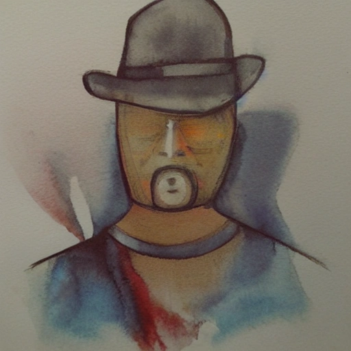 mendigo, chicago, mercenario, amnesia, Water Color