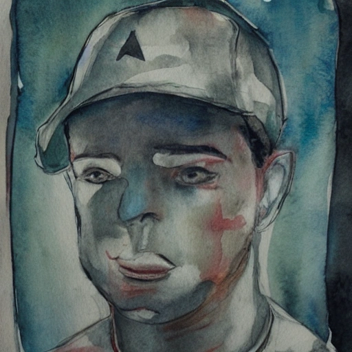 mendigo, chicago, mercenario, amnesia, soledad, desarraigo, Water Color, 