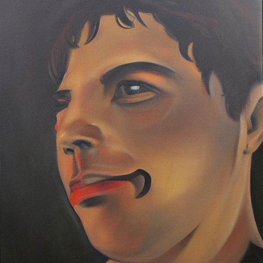 mendigo, chicago, mercenario, amnesia, soledad, desarraigo, , , Oil Painting