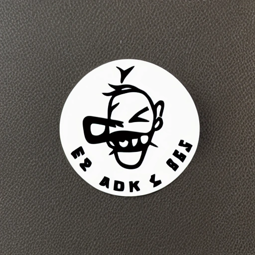 baz logo sticker cartoon 