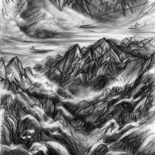 dreaming about a fantasy world with jungle and moutain floating in the sky and watefall falling in the sky, very detailed art world psychédélique deep color, 8k ultra, heaven, paraiso,vida despues de la muerte ,, Pencil Sketch