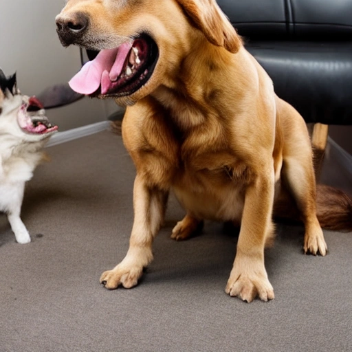 angry mum barking
