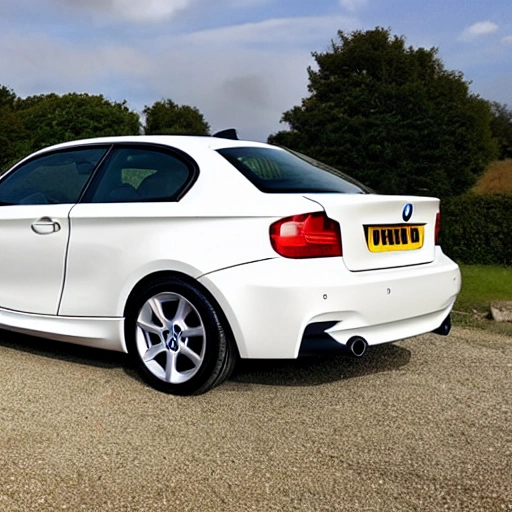 , Car, Detailed, BMW 135i, Sport, Red, Enlarged Bumps