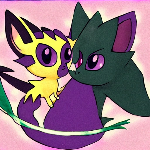 espeon and umbreon, Cartoon