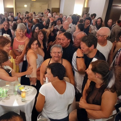 muchas personas en una reunion en un hotel 