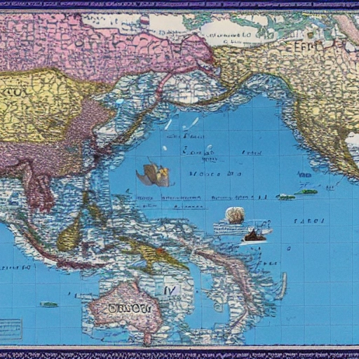 older map of world

