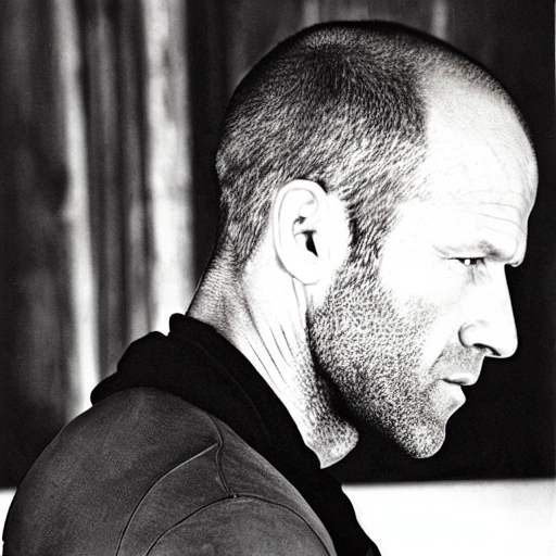 Jason Statham 2004 side profile