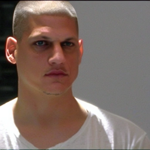 Wentworth Miller 2000 side view mugshot