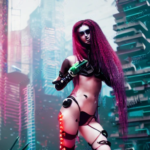 cyberpunk girl