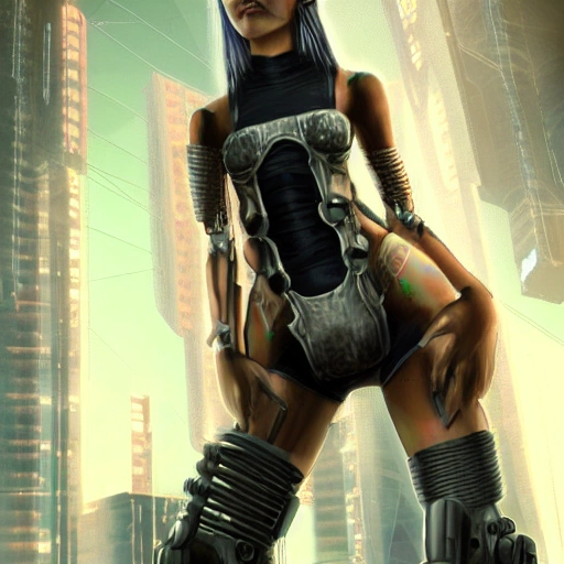 cyberpunk girl