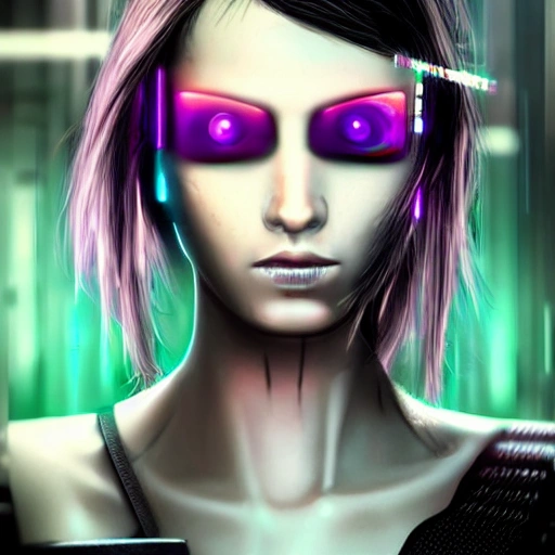 cyberpunk girl