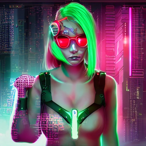 cyberpunk girl